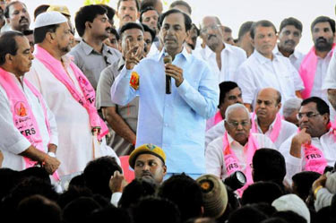 kcr fire on babu