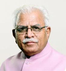 manohar lal khattar as haryana chief minister