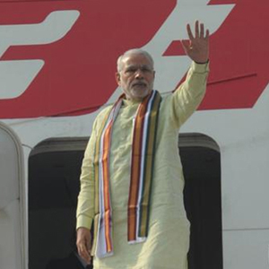 PM Narendra Modi arrives in Myanmar to attend ASEAN East Asia summits