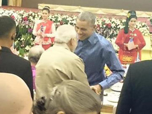 america President Barack Obama Meets PM Modi Calls Him a Man of Action