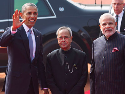 obama rashtrapati bhavan pranab mukharjee narendra modi 