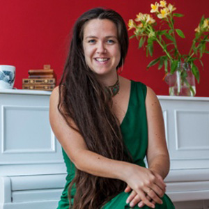 Grace Gelder single for six years marries herself in Devon England 