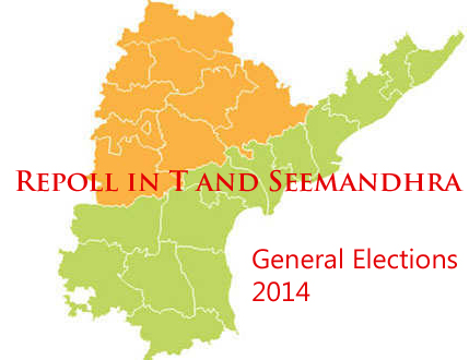 Repolling on in  29 polling stations in T & Andhra