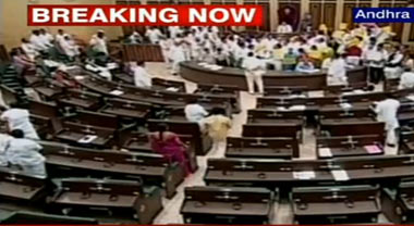 andhra assembly rejects Telangana bill