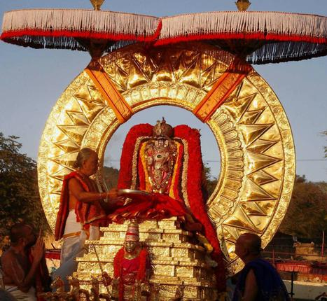 Ratha Saptami, the festival of Sun God is being celebrated every year on the seventh day in Shukla in Tirumala, Lord Venkateswara to appear in Seven Chariots 