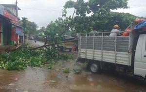 andhra pradesh chief minister chandra babu examine on hudhud cyclone