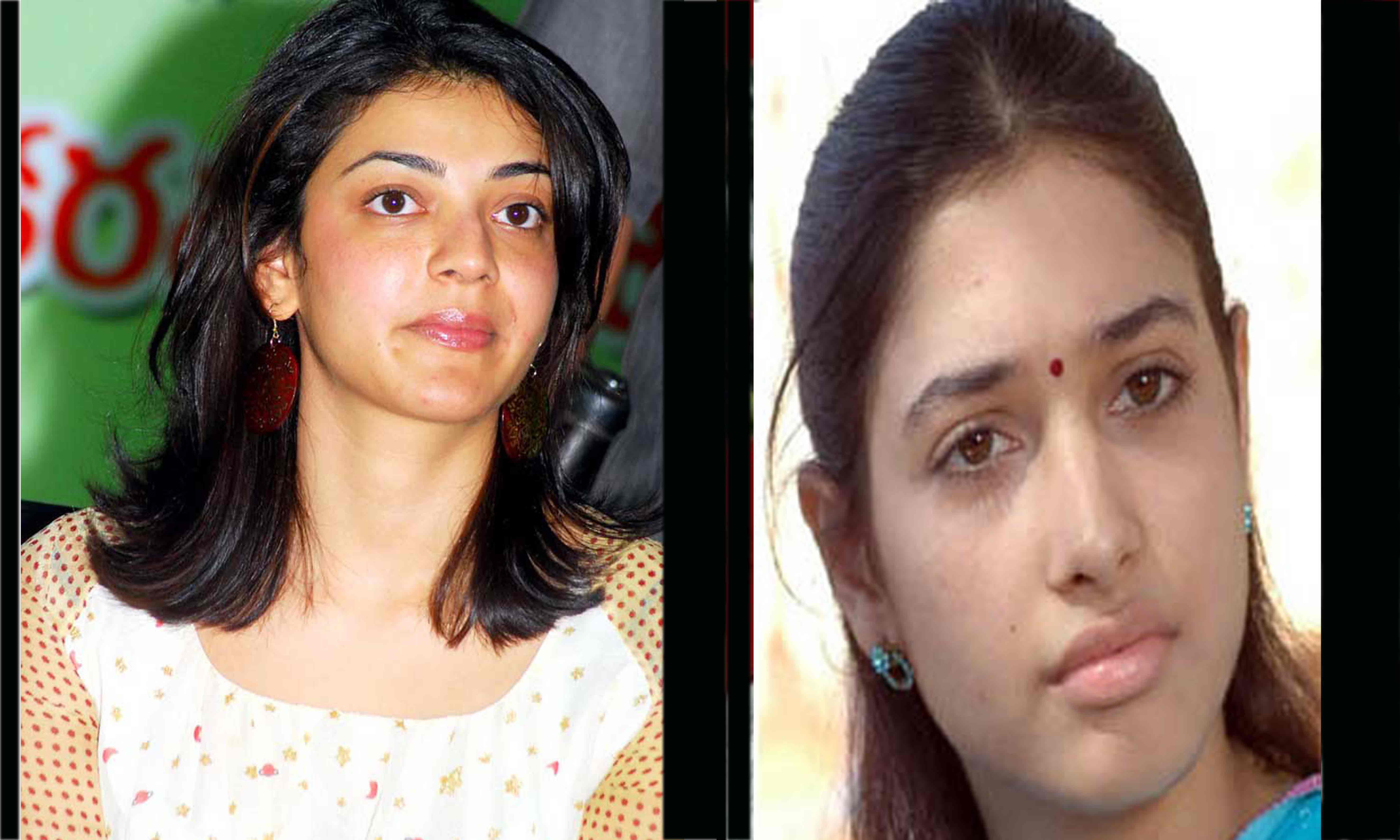 Tollywood Heroines without Make Up.