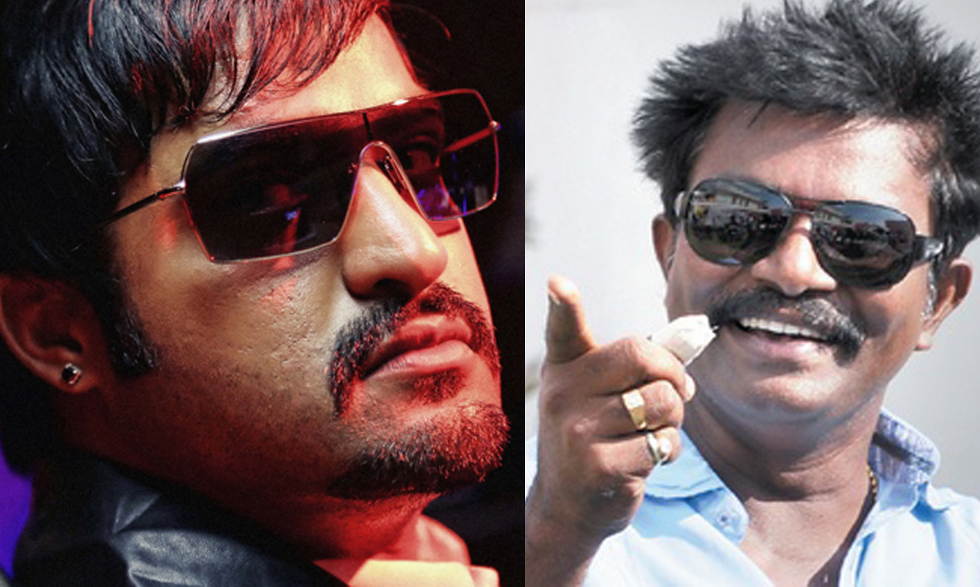 Singam director with tollywood tiger, singam director hari with NTR.Jr, Director Hari with Young tiger, Singam Director and NTR.Jr