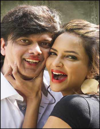 Lakshmi Manchu posts lip lock photos?