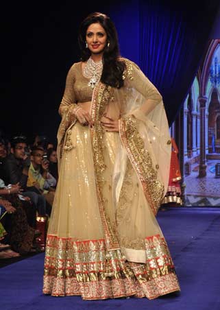 sridevi ramp walk