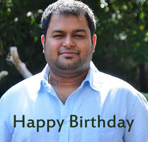 Happy Birthday Thaman, Thaman Happy Birthday, Thaman Birthday, S.S Thaman Happy Birthday, Music Director S S Thaman Birthday.