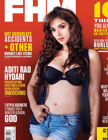 Aditi Rao Hydari Hot Pose For FHM