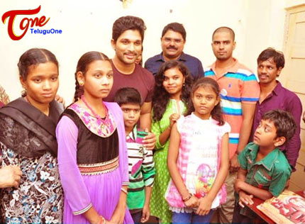 Allu Arjun Fulfils Last Wish Of Kids 