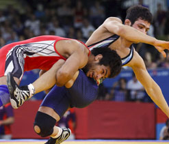 Amit Kumar clinches gold in Men's 55kg Freestyle