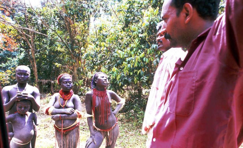 andaman jarawa women dance video
