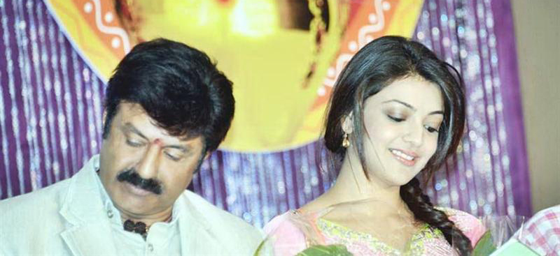 Kajal To Pair With Balakrishna, kajal and balakrishna new movie, balakrishna and kajal to pair in new movie, kajal in balakrishna jayasimha movie.