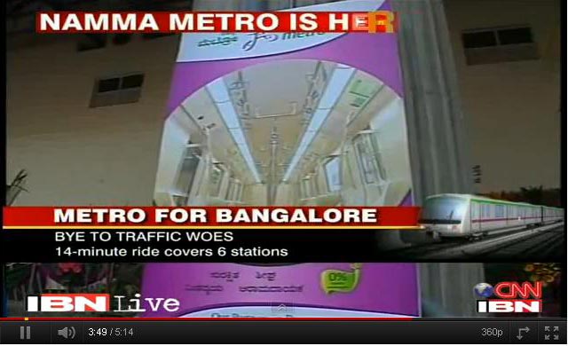 bangalore metro inauguration