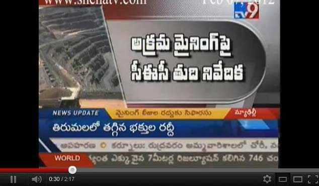 illegal mining bellary