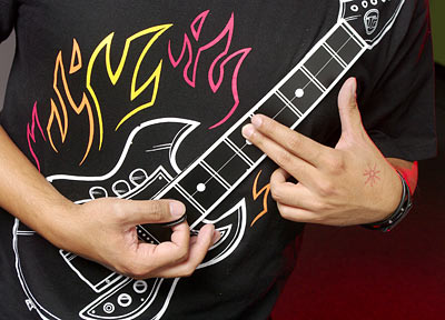 Playable Guitar T-shirt