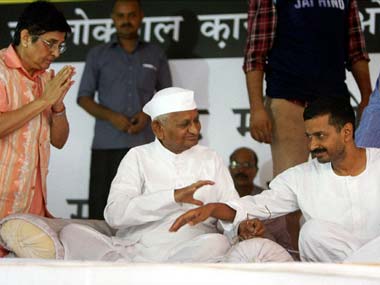 Anna Hazare, anti-corruption, Lokpal Bill, India Against Corruption, Arvind Kejriwal