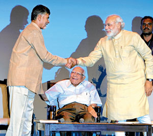 BJP TDP Poll Alliance