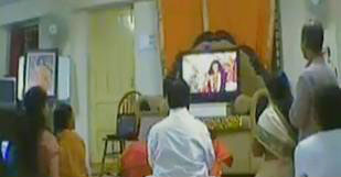 Nityananda online leelalu, nityananda online, online darshan,   online grace, online blessing, thousand rupees charge, online talk,   ashram, news channel sting, sting operation, telugu one, teluguone   news