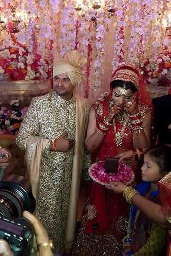 Suresh Raina Marriage Wedding Photos, Suresh Raina Wedding Photos, Suresh Raina Marriage Photos, Suresh Raina Wedding pics, Suresh Raina Marriage images, Suresh Raina ties the knot, Suresh Raina fiancee Priyanka
