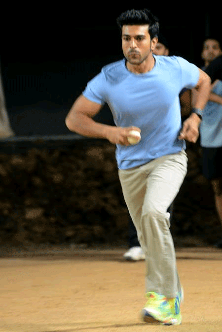 Ram charan cricket, ram charan ccl, ram charan cricket practice, ram charan ccl cup