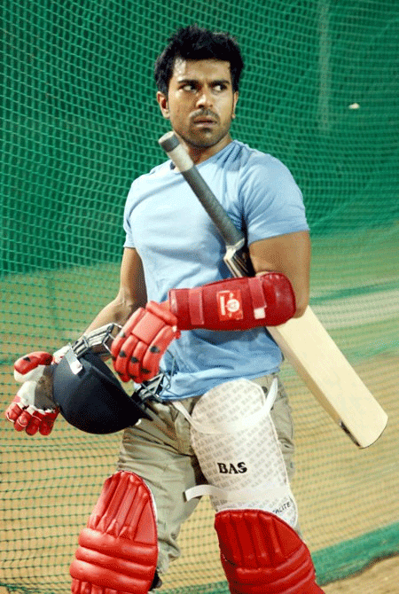 Ram charan cricket, ram charan ccl, ram charan cricket practice, ram charan ccl cup