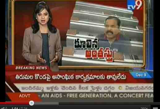 jailed osd sarveshwar reddy