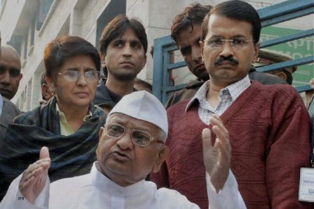 anna hazare three day fast mumbai