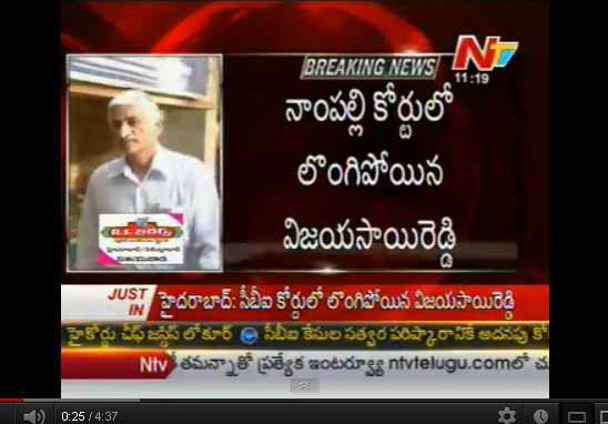 vijaya sai reddy bail