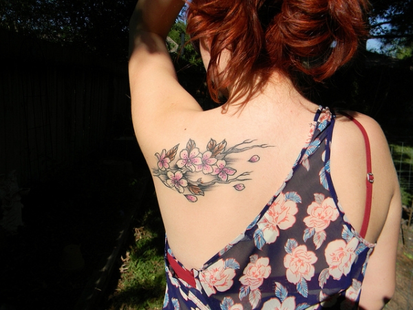Beautiful Shoulder Tattoos for Women