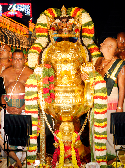 Information on the Third Day of Tiruchanur Sri Padmavathi Ammavari Brahmotsavam.