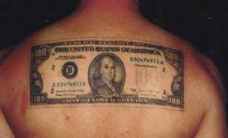 Money Tattoos for Men  Dollar Tattoo Ideas for Guys