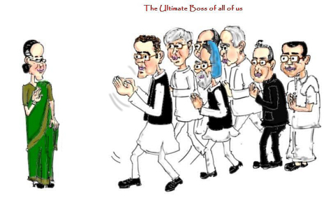 The Ultimate Boss of Congress | The Ultimate Boss of Congress Cartoons  Sonia | Cartoons on Indian Politics | Sonia Gandhi Cartoon | Manmohan Singh  Cartoons