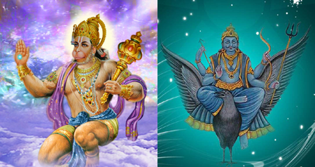 Information on Lord Hanuman's blessings are protected from Shani's wrath. So many people flock to Hanuman temple on Saturday.