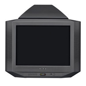sony crt tv with woofer