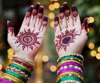 దీపావళి స్పెషల్ - సింపుల్ మెహంది డిజైన్స్